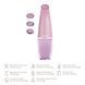 GESKE Aqua-Stream Face Cleanser 8-in-1 facial cleansing device pink HB0401 - photos (2