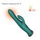 Smart Rabbit Vibrator Zalo Mose 2 Turquoise Green with Pulsation, Heating up to 42&deg;C, Swarovski Crystal SX2687 - photos (4
