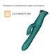 Smart Rabbit Vibrator Zalo Mose 2 Turquoise Green with Pulsation, Heating up to 42&deg;C, Swarovski Crystal SX2687 - photos (2