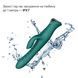 Smart Rabbit Vibrator Zalo Mose 2 Turquoise Green with Pulsation, Heating up to 42&deg;C, Swarovski Crystal SX2687 - photos (10