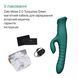 Smart Rabbit Vibrator Zalo Mose 2 Turquoise Green with Pulsation, Heating up to 42&deg;C, Swarovski Crystal SX2687 - photos (11
