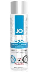 Water-based warming lubricant - System JO H2O WARMING (120ml) with peppermint extract