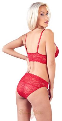 Underwear - 2212269 Cottelli Collection Bra Set, red - S