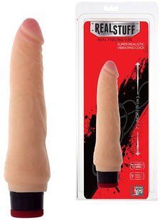Realstuff 7.5inch Vibrator - Flesh DT20629 &mdash; photos
