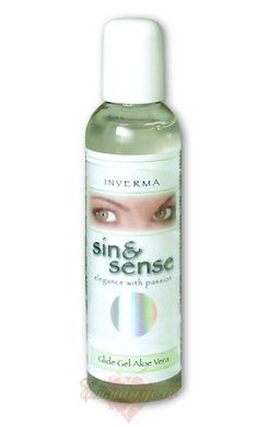 Massage oil - Sin & Sense Glide Gel Aloe Vera150 ml