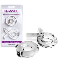 Ерекційні кільця - Classix Couples Cock Ring Set in Clear