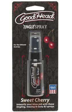 Stimulating Spray - Doc Johnson GoodHead Tingle Spray - Sweet Cherry (29 ml)