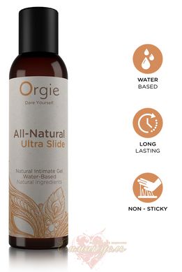 Lubricant - Orgie All-Natural Ultra Slide Lube 150 ml., without glycerin