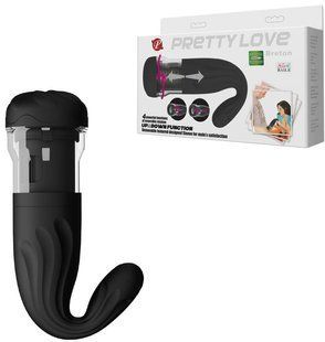Мастурбатор - Pretty Love Breton, вгору-вниз, обертання BM-00900T45-1 фото