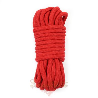 Веревка для бондажа - 10 meters Fetish Bondage Rope, Red