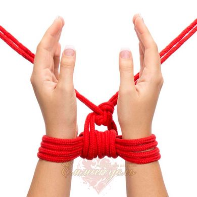 Rope for bondage - 10 meters Fetish Bondage Rope, Red