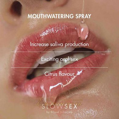 Спрей для усиления слюноотделения - Bijoux Indiscrets Slow Sex Mouthwatering spray