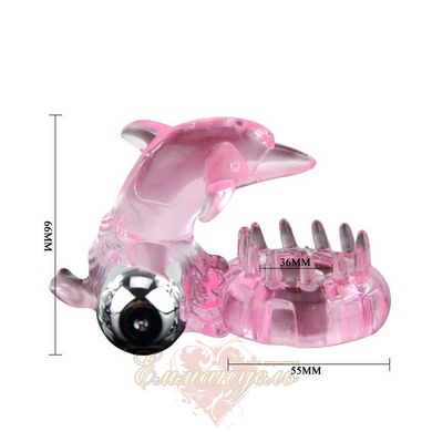 Cock Ring - Cock Vibro Ring With Bullet Pink