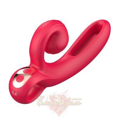 A vibrator with a moving tongue and clitoral stimulation - Erospace Sweet Play A4 62050070-0004 &mdash; photos