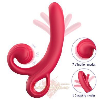 A vibrator with a moving tongue and clitoral stimulation - Erospace Sweet Play A4 62050070-0004 &mdash; photos