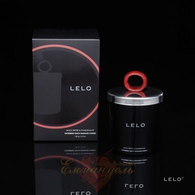 Массажная свеча LELO Massage Candle Black Pepper & Pomegranate, соевый воск, 36 часов горения SO8127 фото