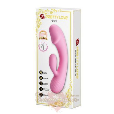 Вибратор - Pretty Love Ron Vibrator Pink, мягкий силикон 6603BI0714 фото