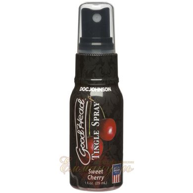 Stimulating Spray - Doc Johnson GoodHead Tingle Spray - Sweet Cherry (29 ml)