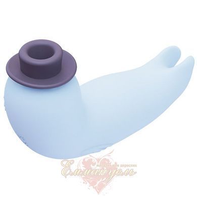 Вакуумний вібратор Kisstoy Franky Blue SO6549 фото
