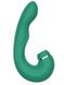 Vibrator - Chisa Kissen Siren with vacuum stimulation and vibration, green