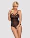 Lace bodysuit with access - Obsessive 818-TED-1 teddy, XS/S