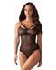 Кружевное боди с доступом - Obsessive 818-TED-1 teddy, XS/S SO9020 фото 3