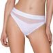 Трусики с прозрачной вставкой - Passion PS006 PANTIES S, white