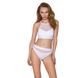 Трусики із прозорою вставкою - Passion PS006 PANTIES S, white