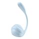 Smart Vibrating Egg - Satisfyer Smooth Petal Connect App Light Blue