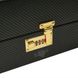 Closet-suitcase for BDSM accessories Upko, made of Italian leather, black, 14 pieces - UPKO Luxury SM Vertical Trunk Kit