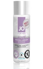 Cooling lubricant - System JO AGAPE - COOLING (60 ml) without glycerin, glycol and parabens