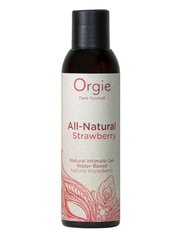 Lubricant - Orgie All-Natural Strawberry Lube 150 ml., without glycerin