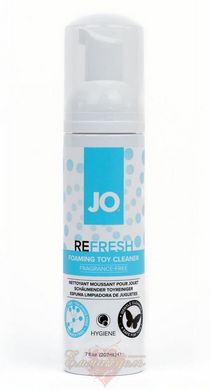 Soft foam for cleaning toys - System JO REFRESH (207 ml) disinfectant, penetrates deep