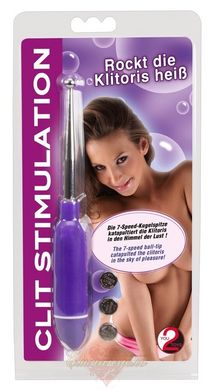 Клиторный стимулятор - Clit Stimulation фиолетовый