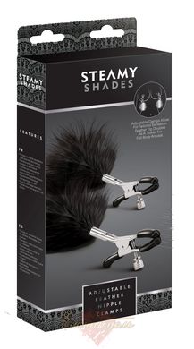STEAMY SHADES Adjustable Feather Nipple Clamps