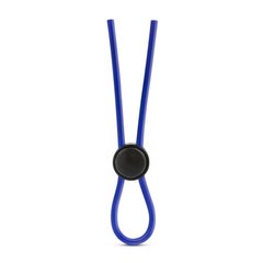 Регулируемое эрекционное кольцо - Blush Stay Hard Silicone Loop Cock Ring - Blue