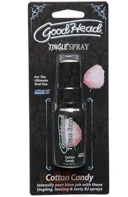 Stimulating Spray - Doc Johnson GoodHead Tingle Spray - Cotton Candy (29 ml)