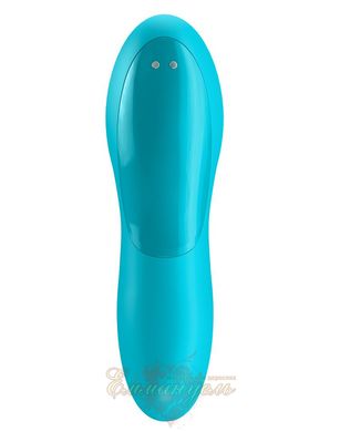 Вибратор на палец - Satisfyer Teaser Light Blue