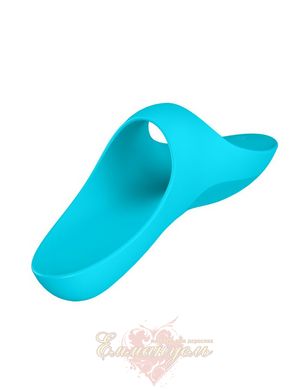 Вибратор на палец - Satisfyer Teaser Light Blue