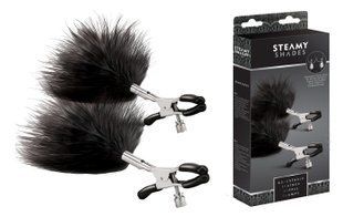 STEAMY SHADES Adjustable Feather Nipple Clamps 614000257933 &mdash; photos