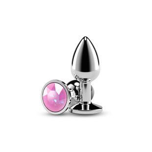 NS Novelties Rear Assets Silver Small Pink Gem Anal Plug SX4390 &mdash; photos