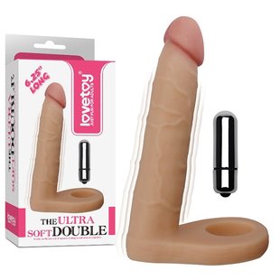 Насадка для двойного прникновения - The Ultra Soft Double-Vibrating 2 6.25 "