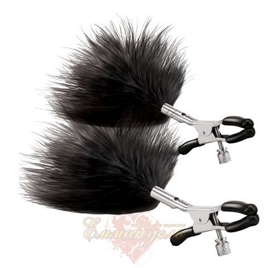 STEAMY SHADES Adjustable Feather Nipple Clamps