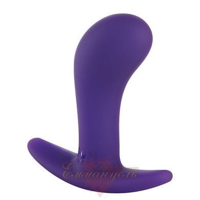 Butt plug - Fun Factory BOOTIE, S, purple, diameter 2.8 cm, thin restrictor SX1002 &mdash; photos