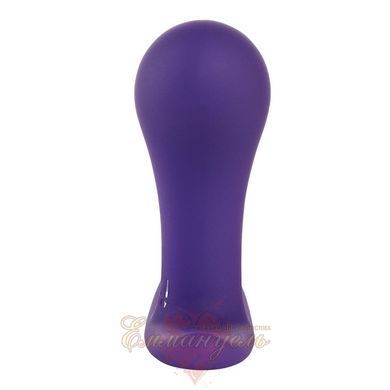Butt plug - Fun Factory BOOTIE, S, purple, diameter 2.8 cm, thin restrictor SX1002 &mdash; photos