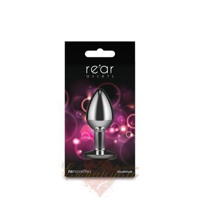 NS Novelties Rear Assets Silver Small Pink Gem Anal Plug SX4390 &mdash; photos