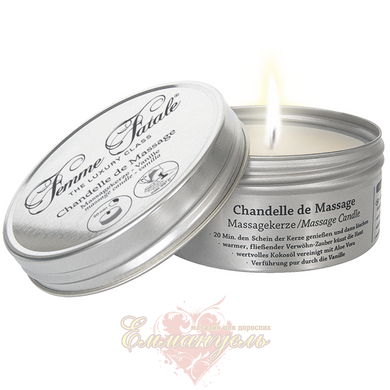 Massage oil - Chandelle de Massage, Candle Vanilla