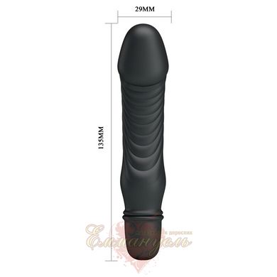 Mini vibrator - Pretty Love Stev Vibrator Black