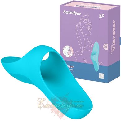 Вібратор на пальці- Satisfyer Teaser Light Blue