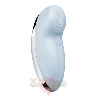 Satisfyer Tap & Climax 2 Blue Vibrating Pulsator with Finger Tapping Effect SX2183 &mdash; photos